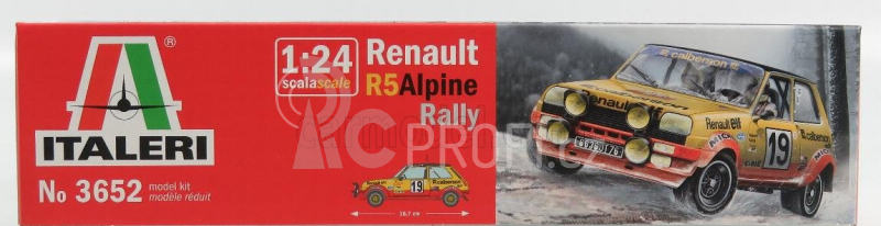 Italeri Renault 5 Alpine Turbo N 19 + 5 Alpine Turbo N 12 1978 1:24