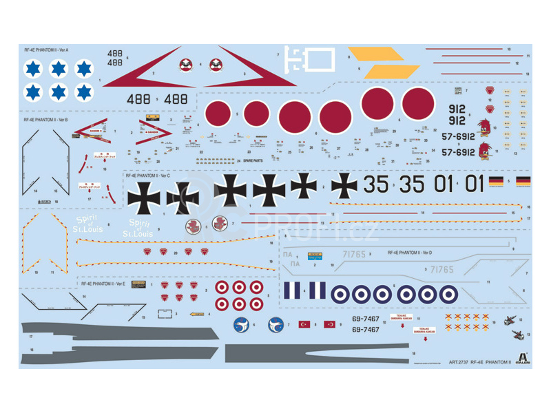Italeri RF-4E Phantom II (1:48)