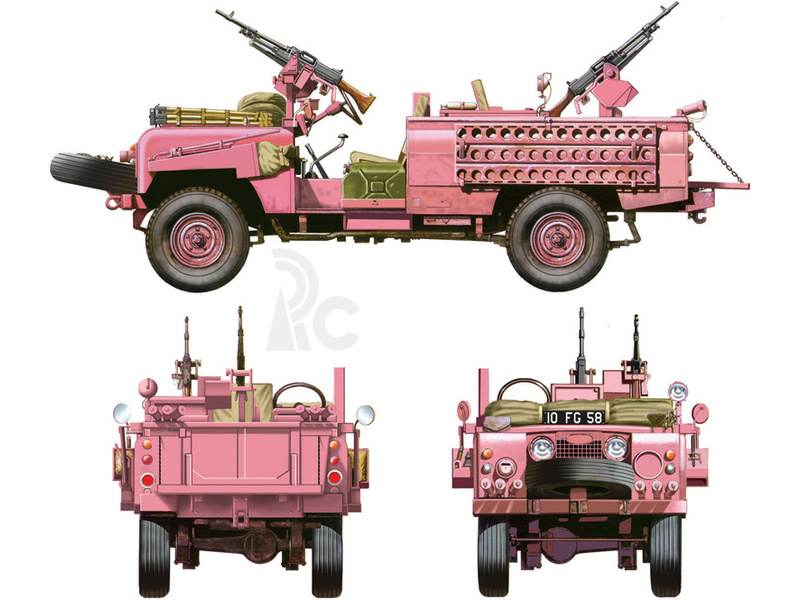 Italeri S.A.S. RECON VEHICLE 