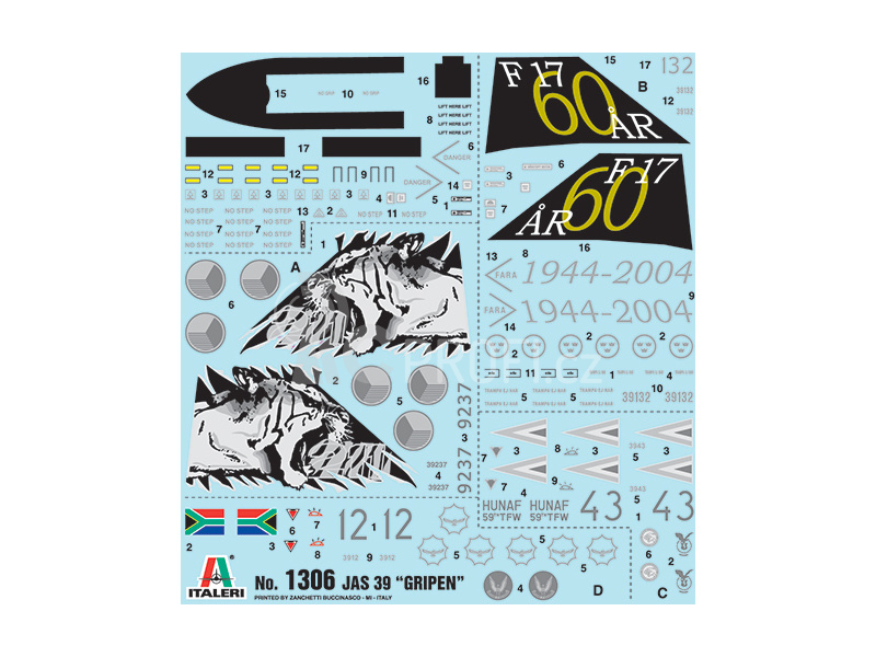 Italeri Saab JAS-39 Gripen (1:72)