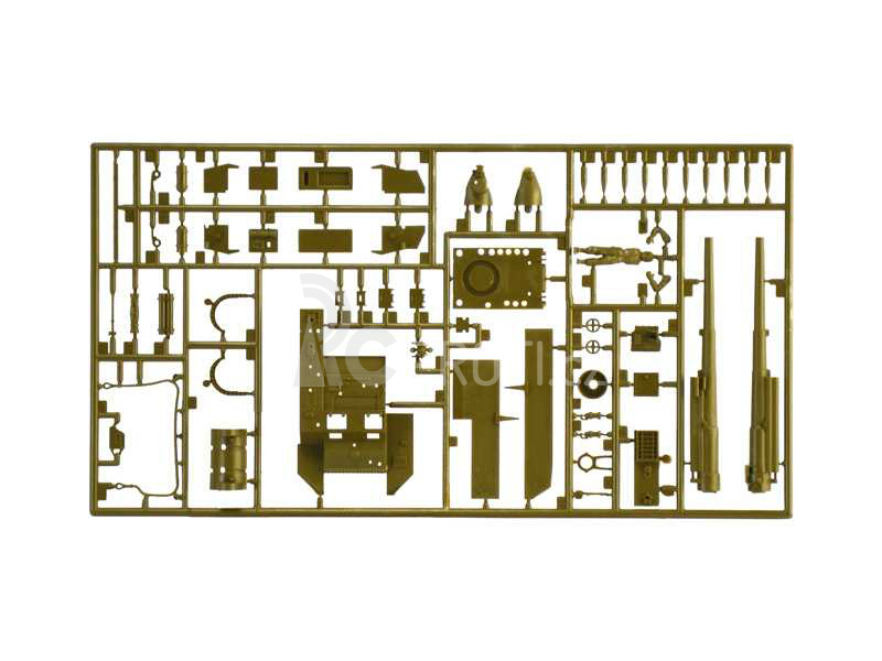 Italeri samohybné dělo M12 (1:72)