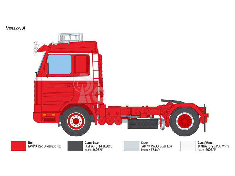 Italeri Scania R143 M500 Streamline 4x2 (1:24)