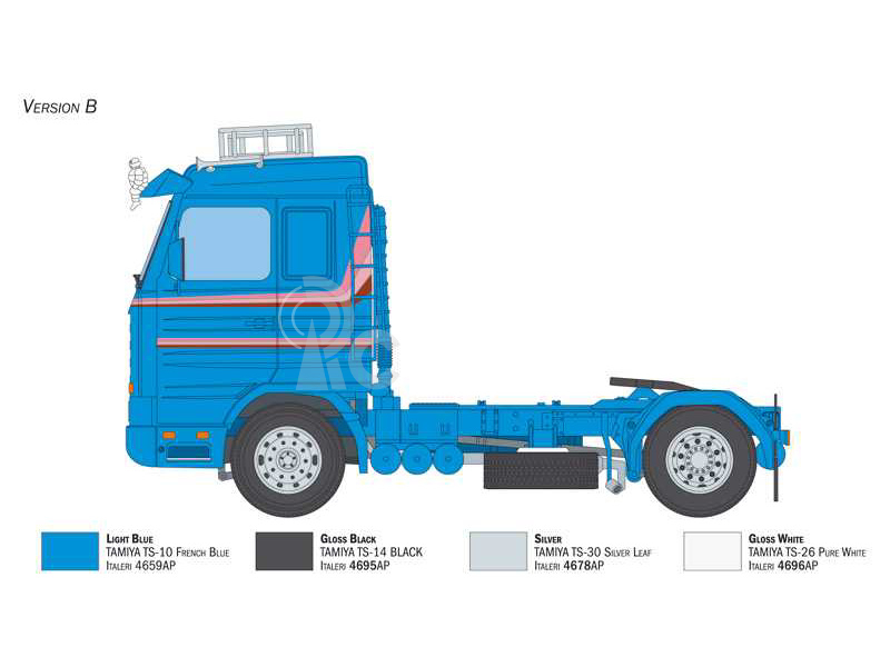 Italeri Scania R143 M500 Streamline 4x2 (1:24)