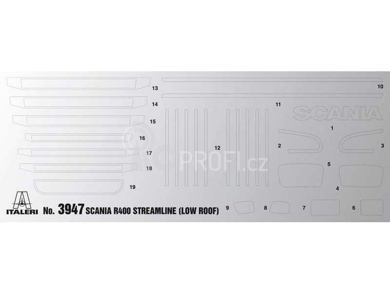 Italeri Scania R400 Streamline Flat Roof (1:24)