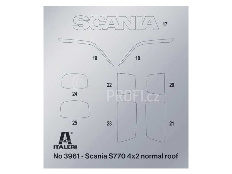 Italeri Scania S770 V8 White Cab (1:24)