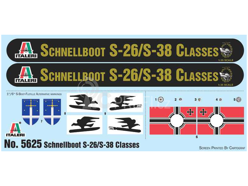 Italeri Schnellboot S-26/S-38 (1:35)