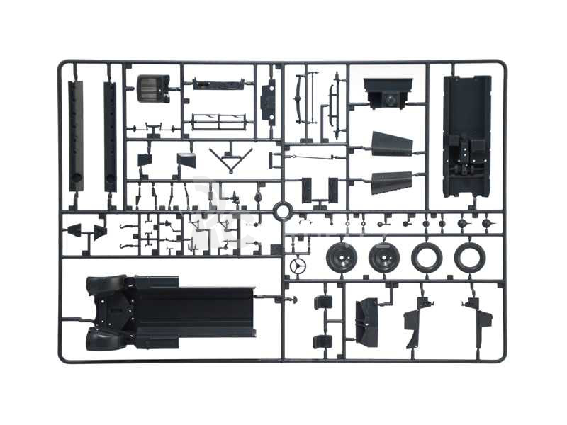 Italeri Sd. Kfz. 10 Demag D7 s výsadkáři (1:35)