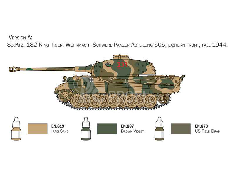 Italeri Sd. Kfz. 182 King Tiger (1:72)