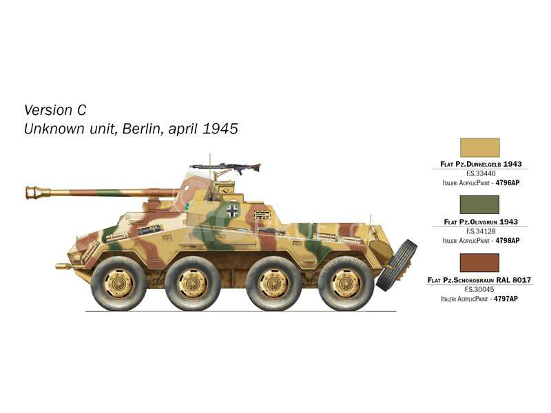 Italeri Sd. Kfz. 234/4 (1:72)
