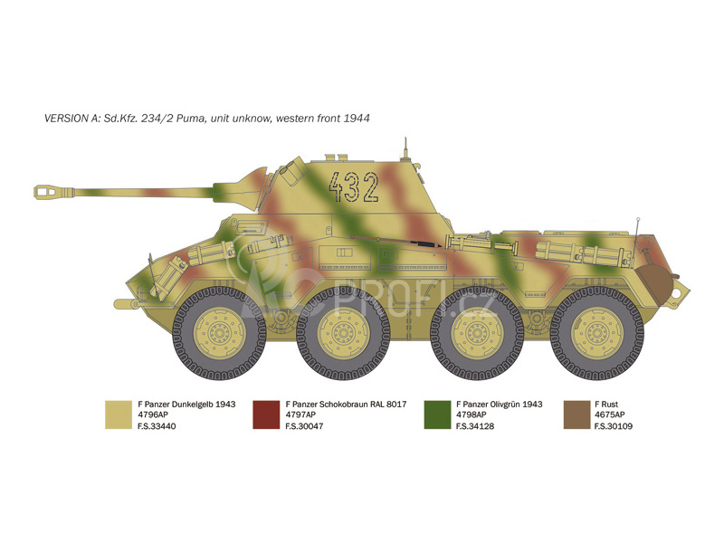 Italeri Sd. Kfz.234/2 Puma (1:35)
