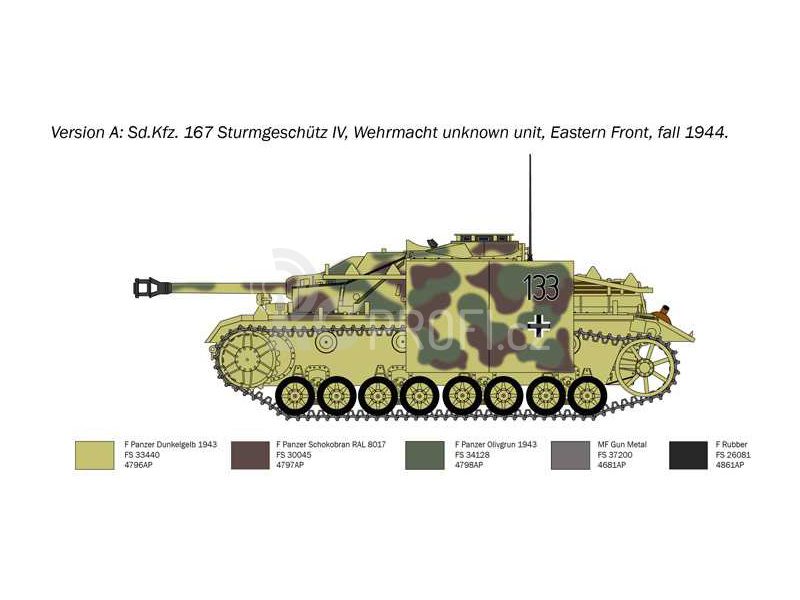 Italeri Sd.Kfz. 167 Sturmgeschütz IV (1:35)