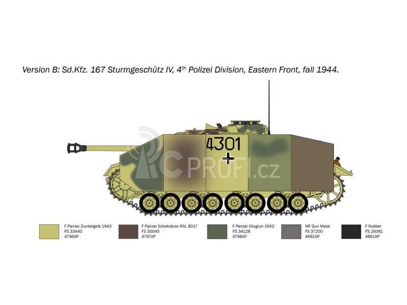 Italeri Sd.Kfz. 167 Sturmgeschütz IV (1:35)