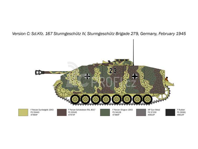 Italeri Sd.Kfz. 167 Sturmgeschütz IV (1:35)