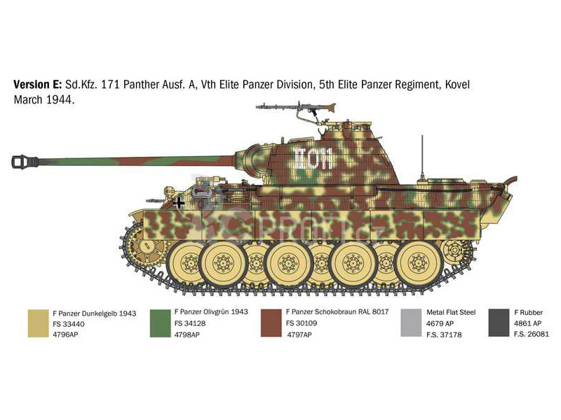 Italeri Sd.Kfz. 171 Panther Ausf A (1:35)