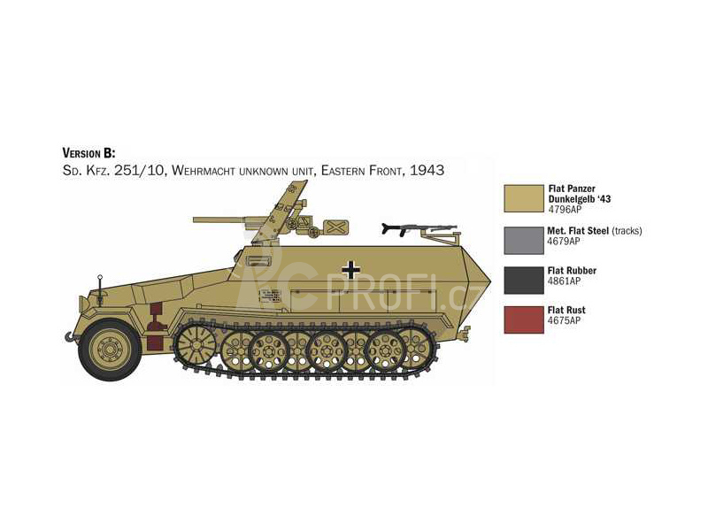 Italeri Sd.Kfz. 251 /10 (1:72)