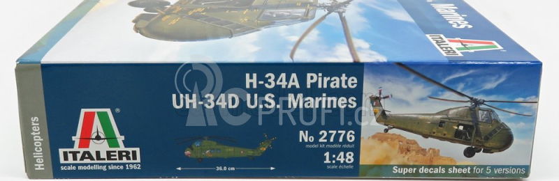 Italeri Sikorsky Uh-34d Helicopter U.s.a. Marines 1974 1:48 /