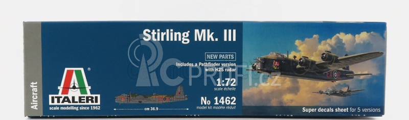 Italeri Stirling Mk.iii Military Airplane 1939 1:72 /