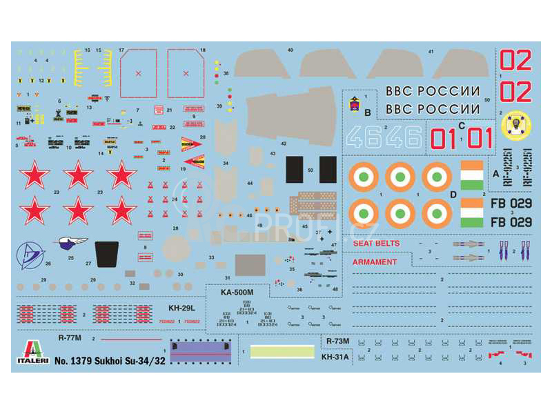 Italeri Sukhoi SU-34/SU-32 FN (1:72)