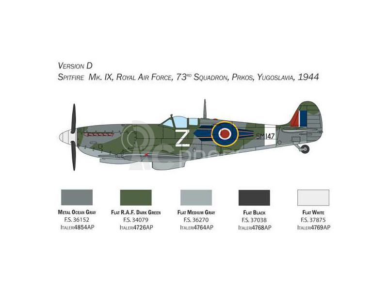 Italeri Supermarine Spitfire MK.IX (1:48)