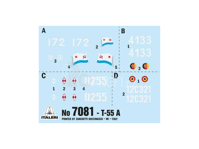 Italeri T-55A (1:72)