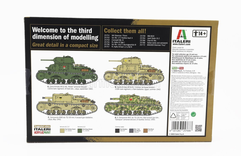 Italeri Tank Semoventi Military 1935 1:56 /