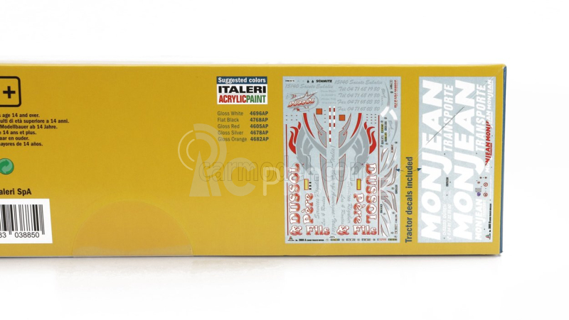 Italeri Trailer Trailer For Truck - Rimorchio Telonato 1:24 /