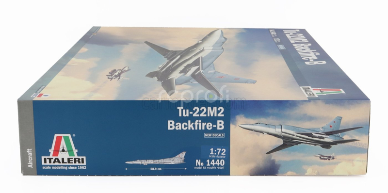 Italeri Tupolev Tu-22m2 Backfire-b Military Airplane 1975 1:72 /