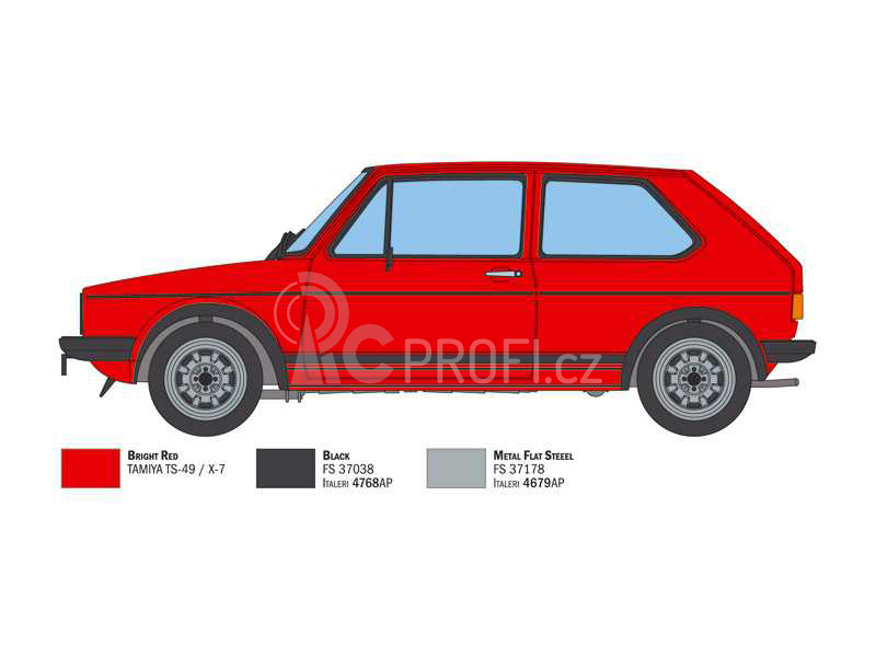 Italeri Volkswagen Golf GTI Rabbit (1:24)