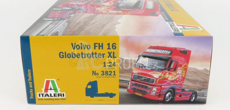 Italeri Volvo Fh16 Globetrotter Xl Tractor Truck 2-assi 2021 1:24 /