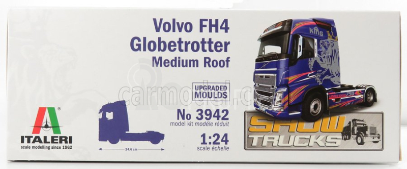 Italeri Volvo Fh4 500 Tractor Truck 2-assi 2016 1:24 /
