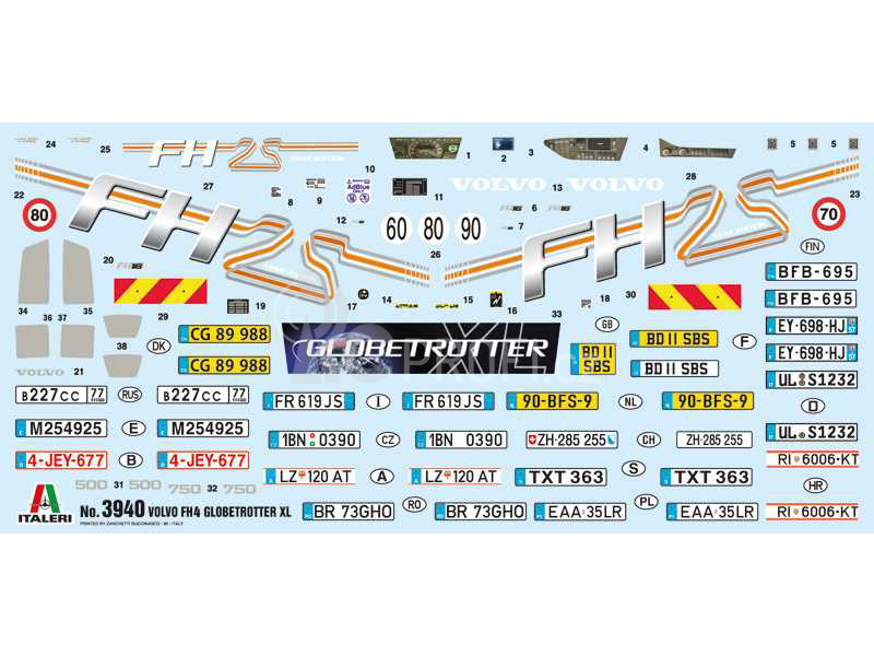 Italeri Volvo FH4 Globetrotter XL (1:24)