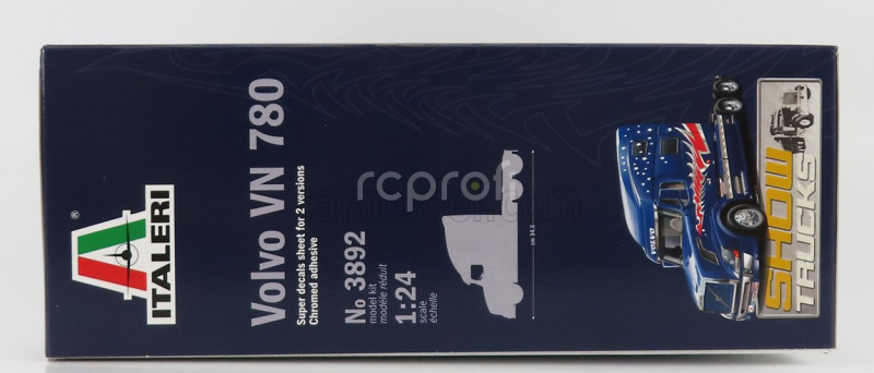 Italeri Volvo Vt880 Tractor Truck 3-assi 1990 1:24 /