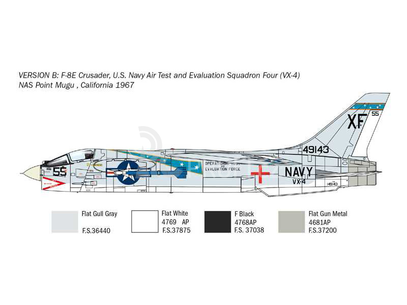 Italeri Vought F-8E Crusader (1:72)