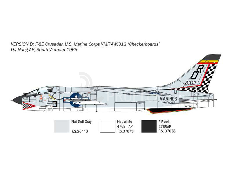 Italeri Vought F-8E Crusader (1:72)