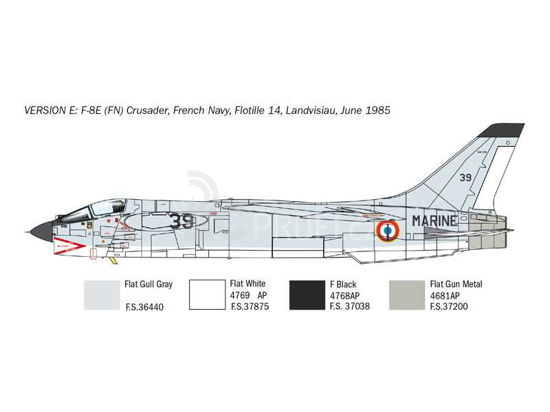 Italeri Vought F-8E Crusader (1:72)