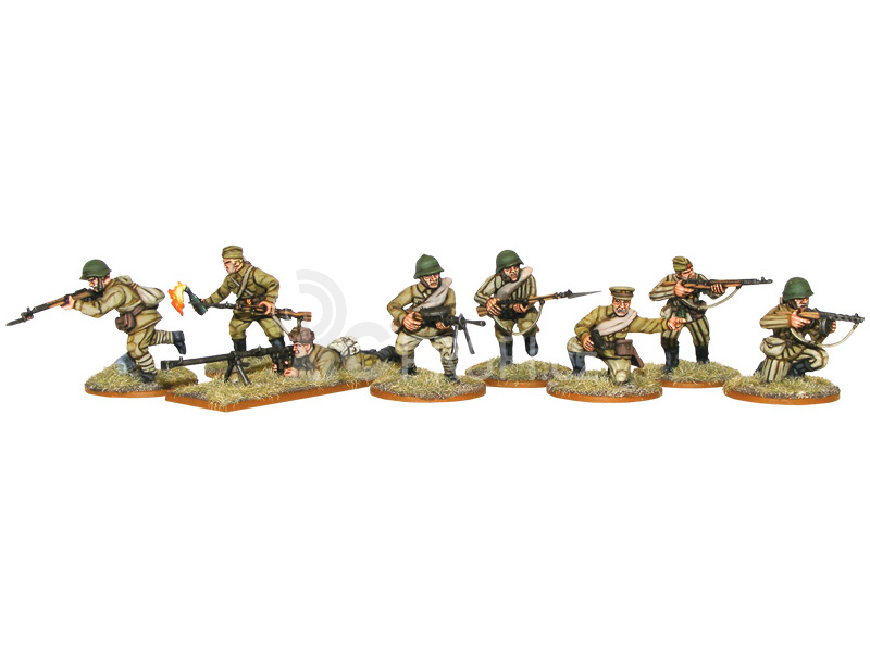 Italeri Wargames figurky WWII sovětská pěchota (1:56)