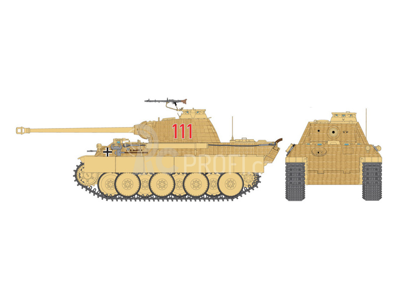 Italeri Wargames - Sd. Kfz. 171 Panther Ausf. A (1:56)