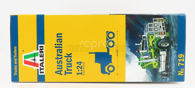 Italeri Western star Australian Tractor Truck 3-assi 1985 1:24 /