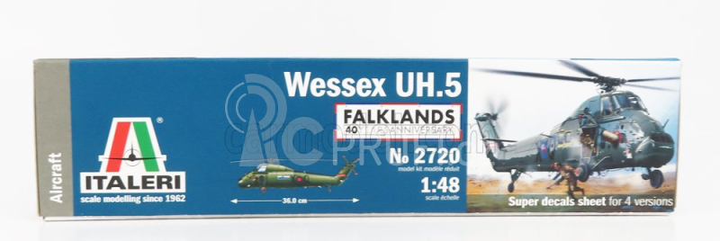 Italeri Westland aircraft Wessex Uh.5 Helicopter Military 1982 1:48 /