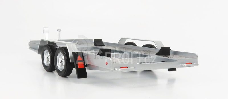 Ixo-models Accessories Přívěs pro přepravu aut 1:18, stříbrná