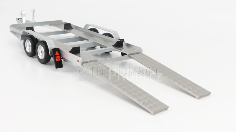 Ixo-models Accessories Přívěs pro přepravu aut 1:18, stříbrná