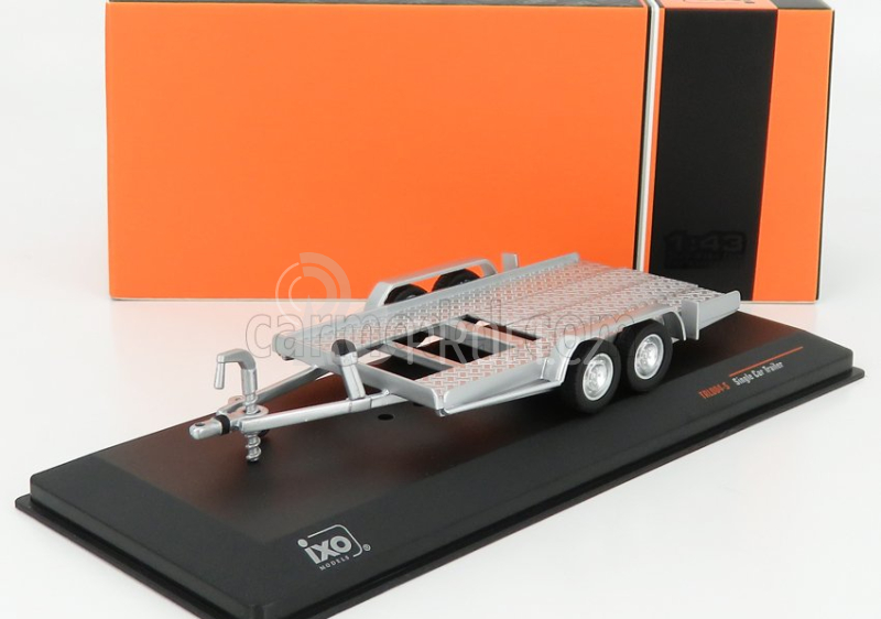 Ixo-models Accessories Přívěs pro přepravu aut 1:43, stříbrná