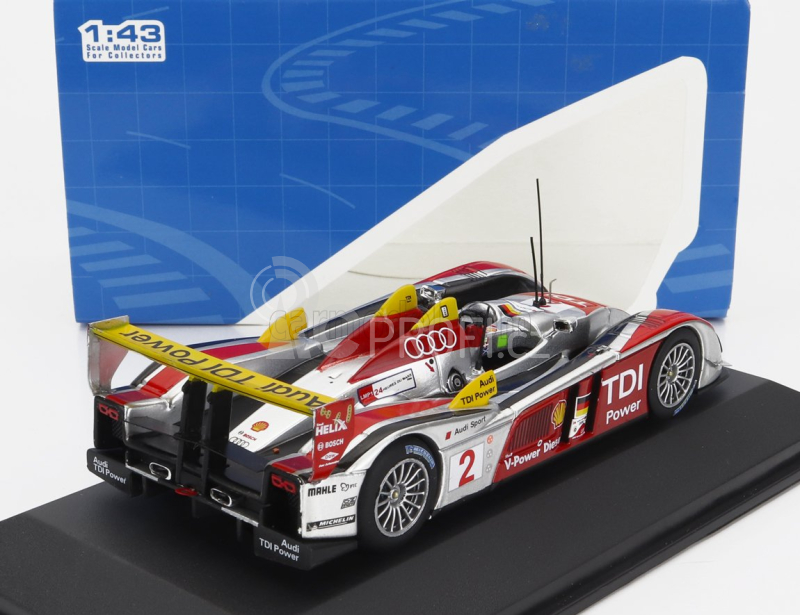 Ixo-models Audi R10 Tdi 5.5l Turbo V12 Team Audi Sport North America N 2 1:43