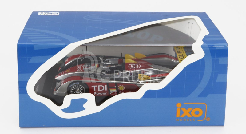 Ixo-models Audi R10 Tdi 5.5l Turbo V12 Team Audi Sport North America N 2 1:43