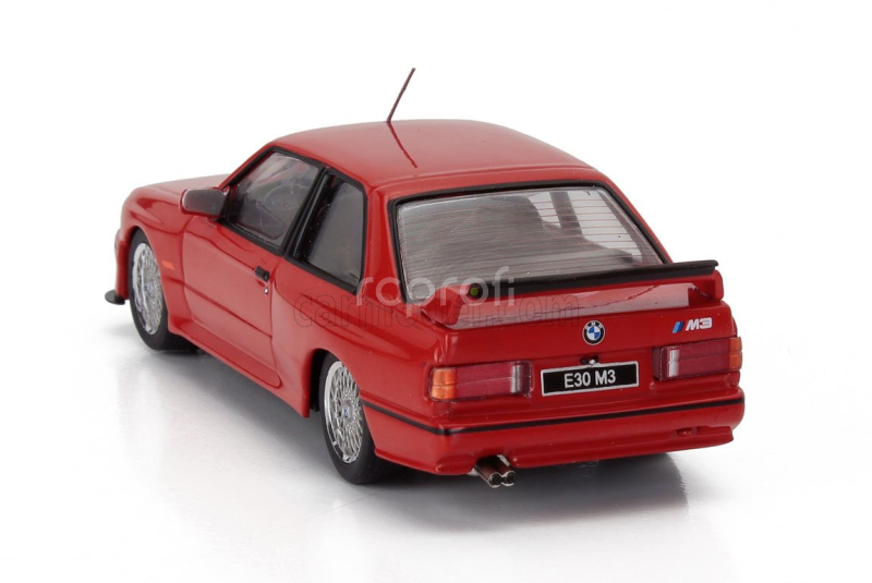 Ixo-models BMW 3-series M3 (e30) 1990 1:43 Red