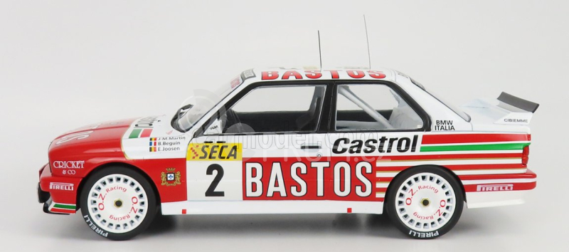 Ixo-models BMW 3-series M3 (e30) Bastos N 2 24h Spa 1991 1:18