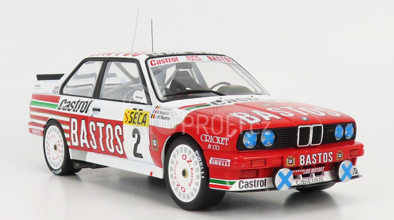 Ixo-models BMW 3-series M3 (e30) Bastos N 2 24h Spa 1991 1:18