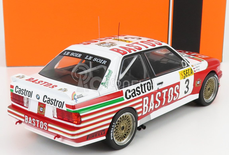 Ixo-models BMW 3-series M3 (e30) Bastos N 3 24h Spa 1991 1:18