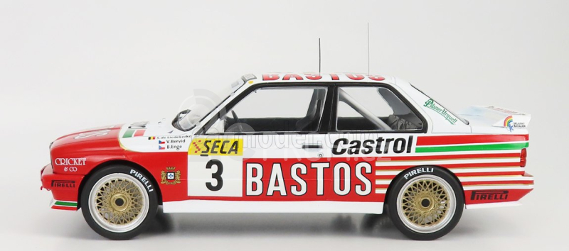 Ixo-models BMW 3-series M3 (e30) Bastos N 3 24h Spa 1991 1:18
