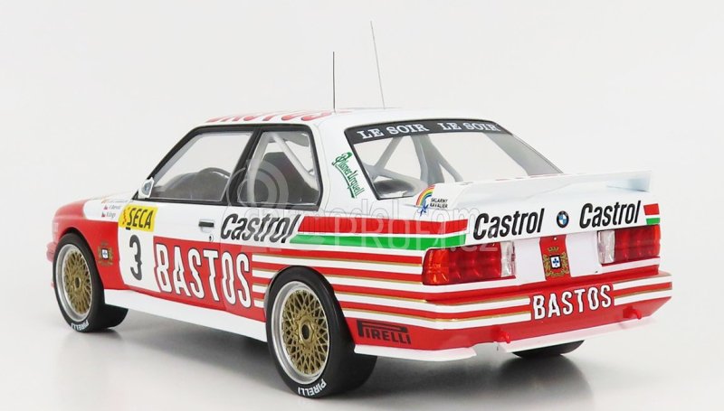 Ixo-models BMW 3-series M3 (e30) Bastos N 3 24h Spa 1991 1:18